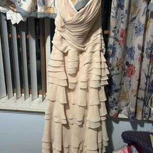 Jovani ruffle tiered formal dress